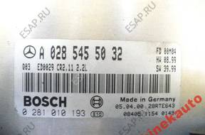 MERCEDES W210 БЛОК УПРАВЛЕНИЯ ДВИГАТЕЛЕМ КОМПЛЕКТ 2.2CDI