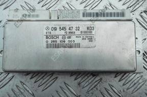 mercedes w210  БЛОК УПРАВЛЕНИЯ ets 0195454732 0265109053
