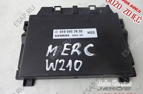 Mercedes W210 БЛОК УПРАВЛЕНИЯ КПП 0195457832 5WK3307
