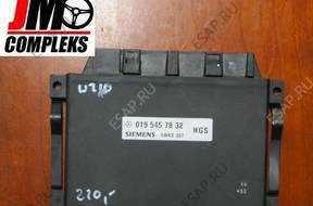 MERCEDES W210 БЛОК УПРАВЛЕНИЯ КПП 0195457832 HGS
