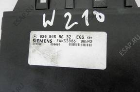 MERCEDES W210 БЛОК УПРАВЛЕНИЯ КПП BIEGW