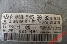 MERCEDES W210 БЛОК УПРАВЛЕНИЯ ЗАМОК ЗАЖИГАНИЯ A0185453032 2.9TD