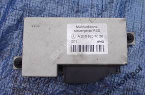 MERCEDES W210 E БЛОК УПРАВЛЕНИЯ МОДУЛЬ MSS 2108207026