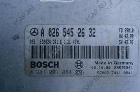 MERCEDES W210 E KLASA 2,2CDI БЛОК УПРАВЛЕНИЯ A0265452632
