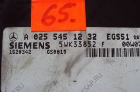 Mercedes W210 lift A0255451232 МОДУЛЬ КПП ster.