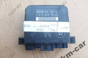 MERCEDES W210 МОДУЛЬ БЛОК УПРАВЛЕНИЯ ДВЕРИ 2108207626