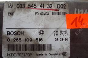 Mercedes W211 0265109516 МОДУЛЬ ESP БЛОК УПРАВЛЕНИЯ