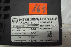 Mercedes W211 2115403145 МОДУЛЬ БЛОК УПРАВЛЕНИЯ zamka