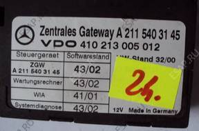 Mercedes W211 2115403145 МОДУЛЬ БЛОК УПРАВЛЕНИЯ zamka