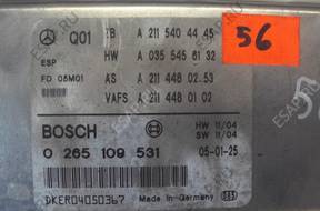 Mercedes W211 2115404445 МОДУЛЬ ESP БЛОК УПРАВЛЕНИЯ