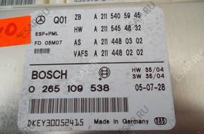 Mercedes w211 2115405945 МОДУЛЬ БЛОК УПРАВЛЕНИЯ