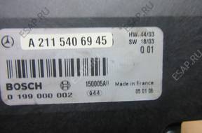 Mercedes W211 2115406945 МОДУЛЬ akumulatora