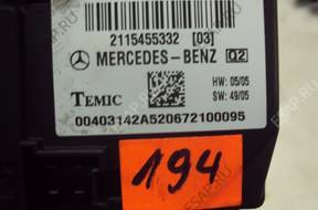 Mercedes W211 2115455332 МОДУЛЬ БЛОК УПРАВЛЕНИЯ