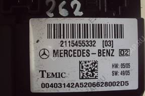 Mercedes W211 2115455332 МОДУЛЬ БЛОК УПРАВЛЕНИЯ