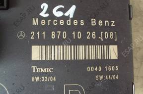 Mercedes W211 2118701026 МОДУЛЬ БЛОК УПРАВЛЕНИЯ ДВЕРИ