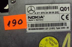 Mercedes W211 211870242605 МОДУЛЬ БЛОК УПРАВЛЕНИЯ NOKIA