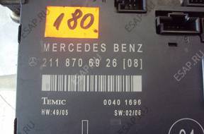 Mercedes W211 2118706926 МОДУЛЬ БЛОК УПРАВЛЕНИЯ КОМФОРТОМ
