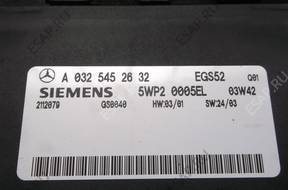 MERCEDES W211 3.2 CDI БЛОК УПРАВЛЕНИЯ КПП A0325452632