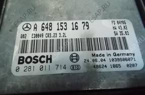 MERCEDES W211 3.2CDI БЛОК УПРАВЛЕНИЯ ДВИГАТЕЛЕМ A6481531679