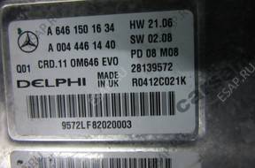 Mercedes w211 6461501634 БЛОК УПРАВЛЕНИЯ ДВИГАТЕЛЕМ ключ