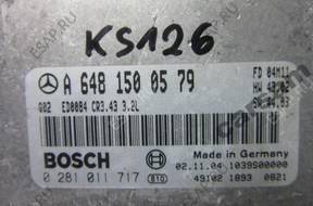 Mercedes w211 6481500579  3.2 cdi БЛОК УПРАВЛЕНИЯ ДВИГАТЕЛЕМ