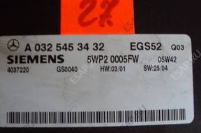 Mercedes W211 A0325453432 МОДУЛЬ БЛОК УПРАВЛЕНИЯ КПП