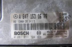 Mercedes w211 a6471531679 КОМПЛЕКТ БЛОК УПРАВЛЕНИЯ ДВИГАТЕЛЕМ