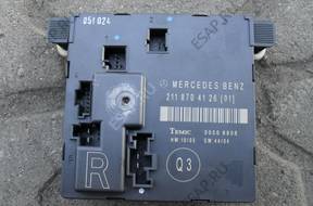 MERCEDES W211 БЛОК УПРАВЛЕНИЯ ДВЕРИ ПРАВЫЙ 2118704126