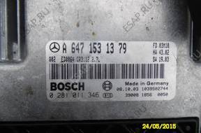 MERCEDES W211 БЛОК УПРАВЛЕНИЯ ДВИГАТЕЛЕМ 2.7 CDI A6471531379