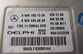 Mercedes W211 БЛОК УПРАВЛЕНИЯ ДВИГАТЕЛЕМ A6461501334 DELPHI