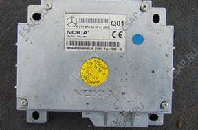 MERCEDES W211 БЛОК УПРАВЛЕНИЯ КОММУТАТОР NOKIA A2118703826