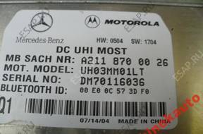 MERCEDES W211 БЛОК УПРАВЛЕНИЯ МОДУЛЬ MOTOROLA ТЮНЕР