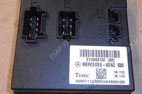 MERCEDES W211 БЛОК УПРАВЛЕНИЯ МОДУЛЬ СИДЕНЬЯ 2115452132