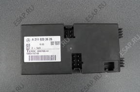 MERCEDES W211 БЛОК УПРАВЛЕНИЯ МОДУЛЬ СИДЕНЬЯ A2118203626