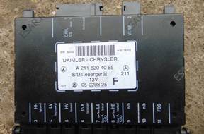 MERCEDES W211 БЛОК УПРАВЛЕНИЯ МОДУЛЬ СИДЕНЬЯ A2118204085
