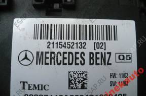MERCEDES W211 БЛОК УПРАВЛЕНИЯ СИДЕНЬЯ 2115452132