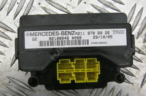 MERCEDES W211 БЛОК УПРАВЛЕНИЯ СИДЕНЬЯ 2118706026