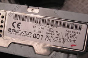MERCEDES W211 БЛОК УПРАВЛЕНИЯ ТЮНЕР AGW 2118274142 BECKER