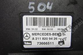 Mercedes w211 БЛОК УПРАВЛЕНИЯ ЗАСЛОНКИ 2118209426 МОДУЛЬ
