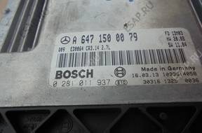 MERCEDES W211 E KLASA БЛОК УПРАВЛЕНИЯ ДВИГАТЕЛЕМ A6471500079