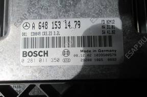MERCEDES W211 E KLASA БЛОК УПРАВЛЕНИЯ ДВИГАТЕЛЕМ A6481531479