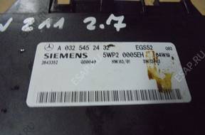 MERCEDES W211 E KLASA БЛОК УПРАВЛЕНИЯ КПП A0325452432