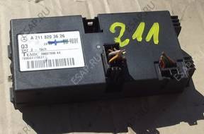 Mercedes W211 E klasa БЛОК УПРАВЛЕНИЯ СИДЕНЬЯ A2118203626