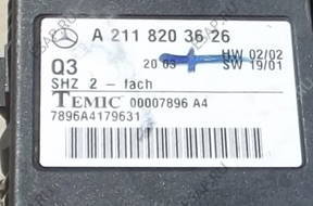 Mercedes W211 E klasa БЛОК УПРАВЛЕНИЯ СИДЕНЬЯ A2118203626