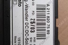 MERCEDES W211 E KLASA БЛОК УПРАВЛЕНИЯ SOLAR A2118207589