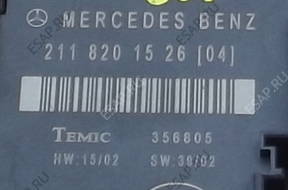 Mercedes W211 E klasa ЛЕВЫЙ tylny МОДУЛЬ ДВЕРИ