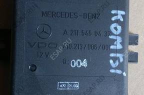 MERCEDES W211 E KLASA МОДУЛЬ БЛОК УПРАВЛЕНИЯ A2115450432