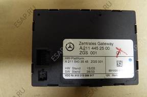 MERCEDES W211 E-KLASA МОДУЛЬ GATEWAY A2114452500
