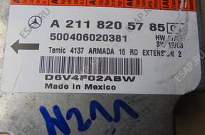MERCEDES W211 E KLASA СЕНСОР AIRBAG A2118205785