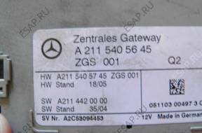 MERCEDES W211 КОММУТАТОР GATEWAY МОДУЛЬ A2115405745